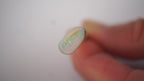 2.3 ct White Boulder Opal - Multicolour Broad Flash Band