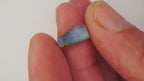 2.5 ct Trapezium Purple Boulder Opal - Aqua, Green & Purple Colour Bands