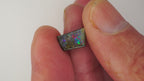 3.2ct Boulder Opal - Green, Purple & Crimson Fire on Host Rock Body Tone