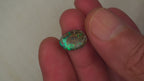 3.1ct Matrix Boulder Opal - Broad Plate of Bright Green Play