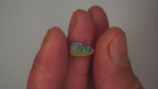 1.4ct Boulder Opal - Harlequin Pattern Multicolour Fire
