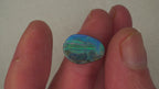 5.8 ct Boulder Opal - Aqua Green & Blue Flowing Colour