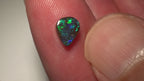 1.0ct Dark Blue Boulder Opal – Electric Blue & Green Flash