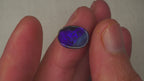 3.6ct Indigo Blue Boulder Opal