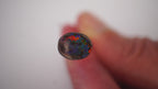 4.3ct Boulder Opal - Green & Blue Play Through Ironstone Matrix with Directional Neon Blue, Orange & Red