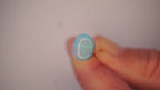 2.7ct Boulder Opal - Bright Green Streak on Pale Blue Host Body Tone